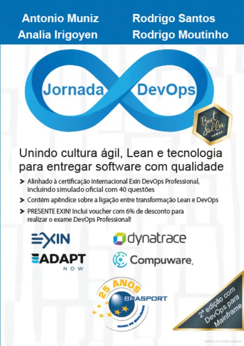 Capa do livro Jornada Devops