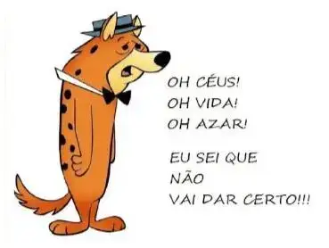 Hardy Har Har e sua célebre frase no desenho Lippy e Hardy da Hanna-Barbera (1962-1963).