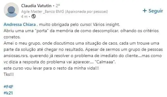 Por que fazer o treinamento fit for purpose f4p 1