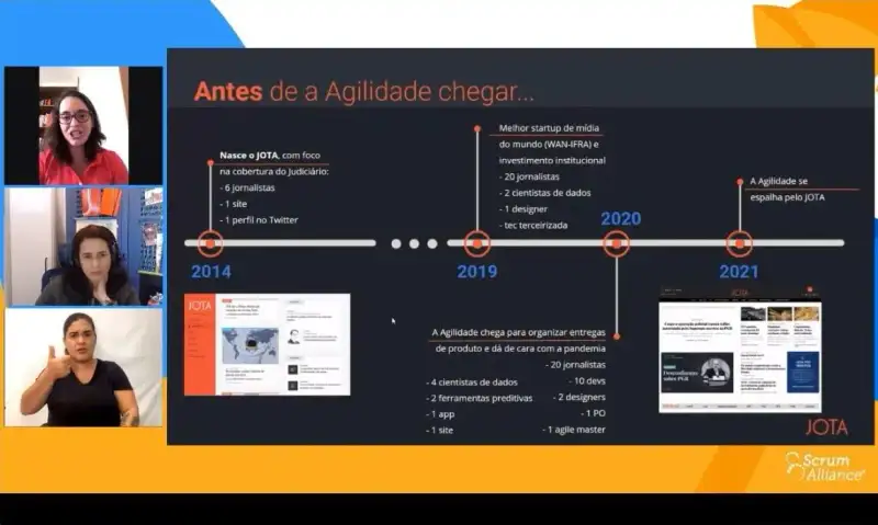Paty Gomes e Gisela Nogueira no SGRio 2020/21
