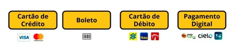Exemplo de Fatias de Bandeiras Cartão de Crédito