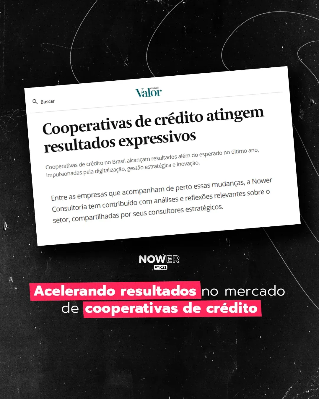 Matéria no Valor Econômico