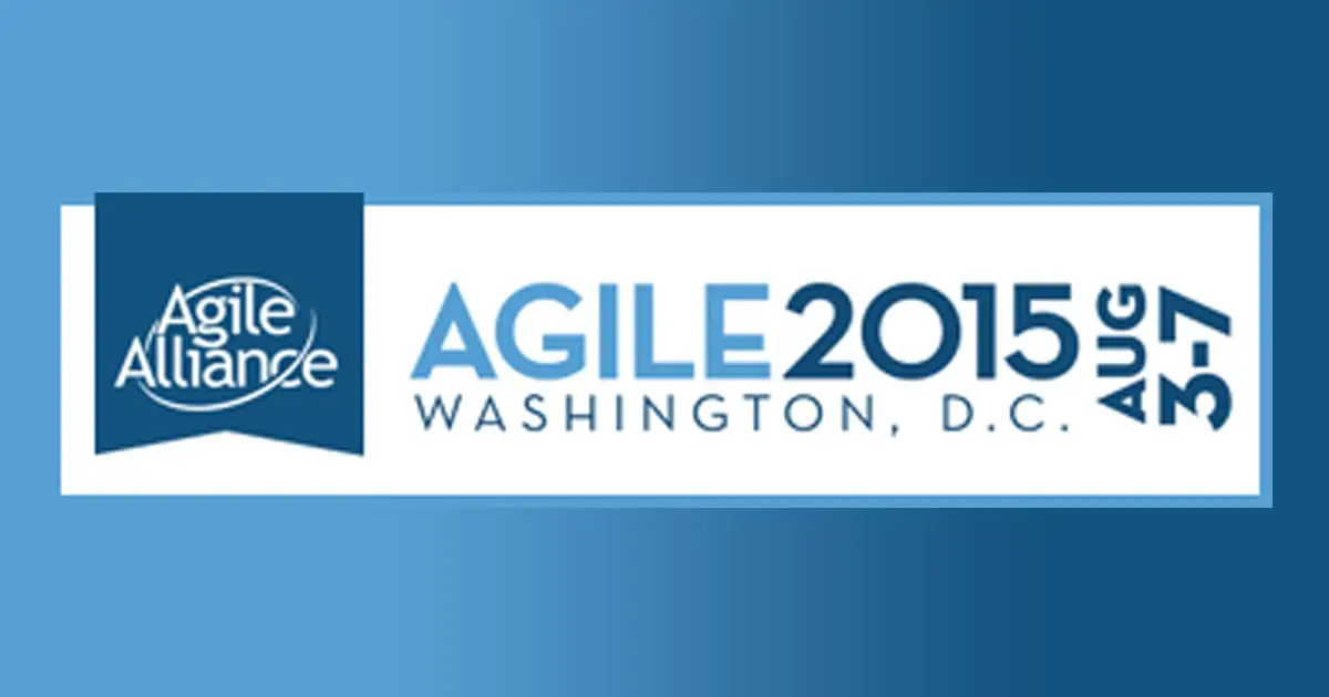 Banner do Agile 2015