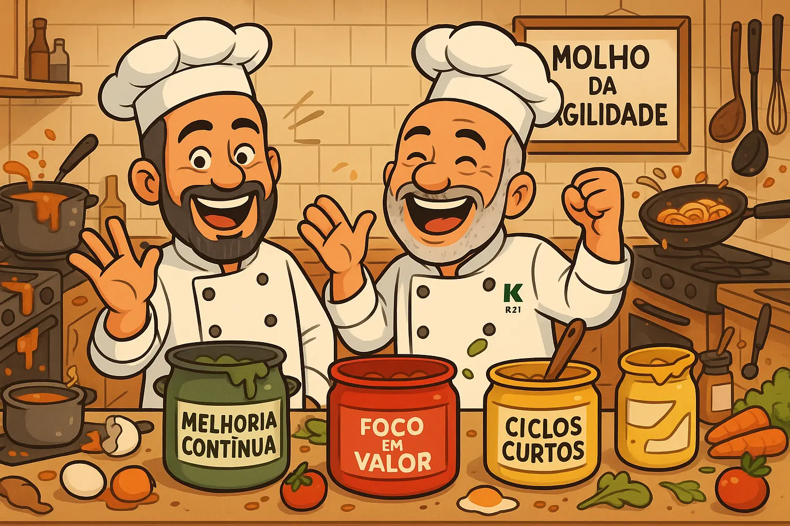 Revelado!!! O molho secreto da Agilidade