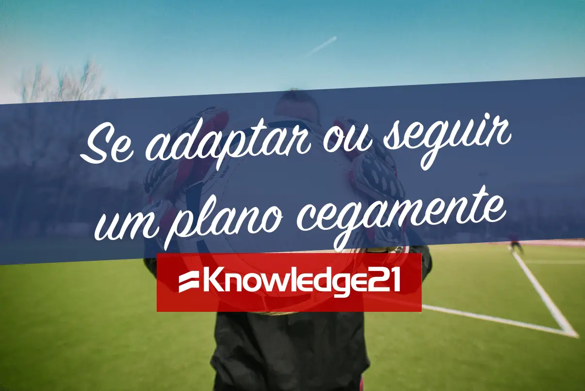 Se adaptar ou seguir um plano cegamente