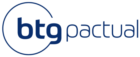 Logo da BTG Pactual, empresa cliente K21