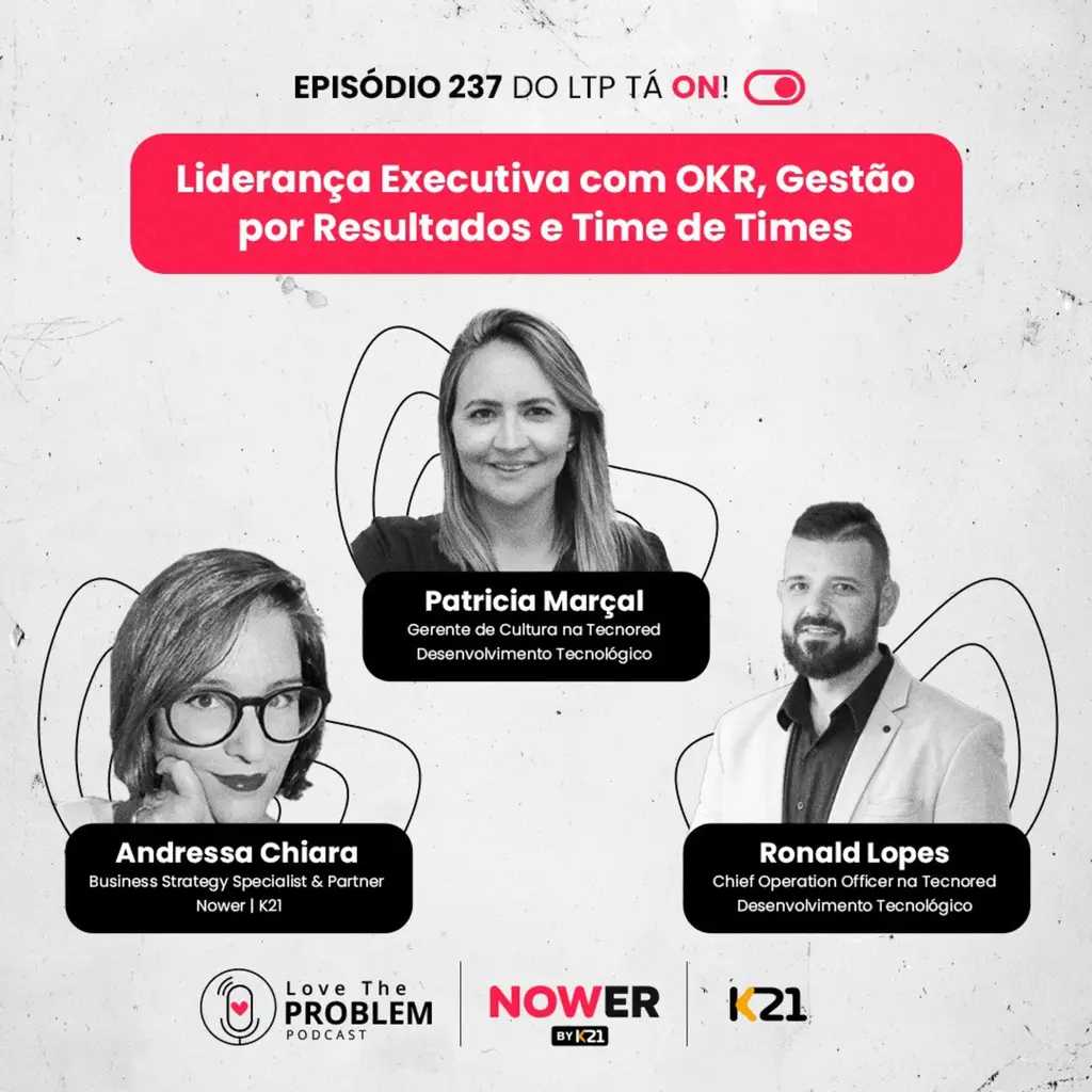 Ep. 237 - Liderança Executiva com OKR, Gestão por Resultados e Time de Times
